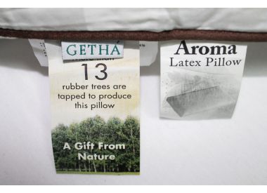Подушка из 100% натурального латекса "Aroma"