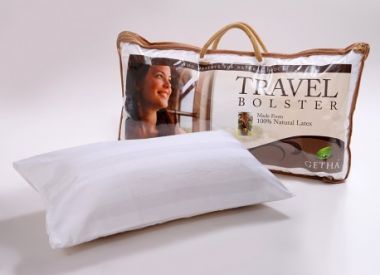 Подушка для отдыха и путешествий из 100% природного латекса " Travel Bolster"